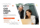 What makes the CIO Email List from TargetNXT stand out in the competitive market?